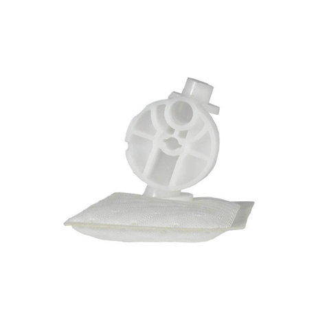 ATV City white plastic fuel filter for Suzuki LTA 400 King Quad (2008–2019), OEM 15100-33H00/33H01