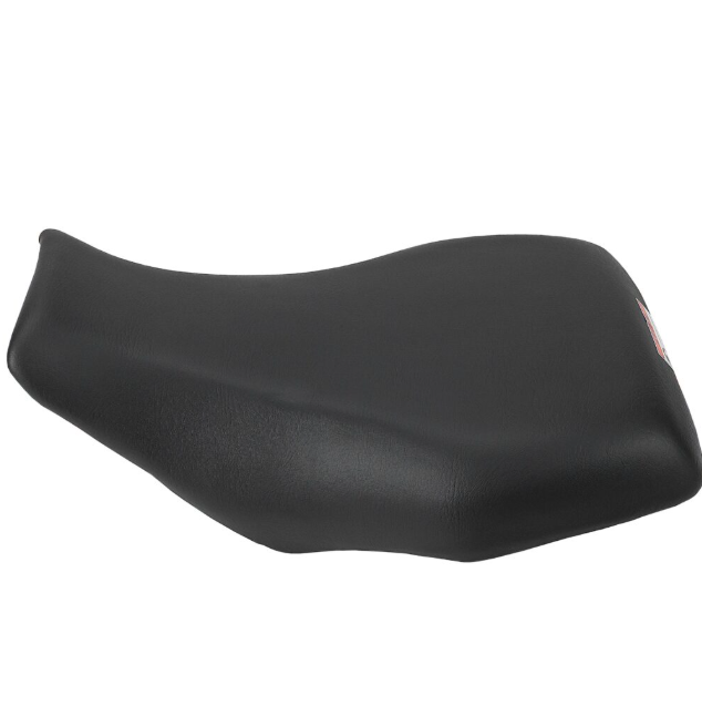 Complete seat for Honda Rancher 420 ATV by ATV City, black vinyl, direct-fit replacement.