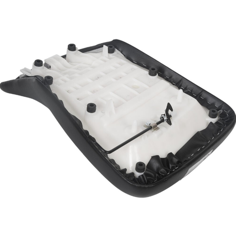 Complete Seat for Honda TRX350 FourTrax ATV by ATV City - white seat base with black edge cover