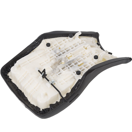 Complete seat for Honda TRX250 Recon ATV; weatherproof, durable with black edge trim