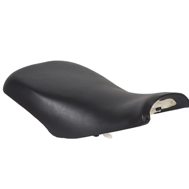 Complete black replacement seat for Honda TRX250 Recon ATV (2005-2022), weatherproof and durable