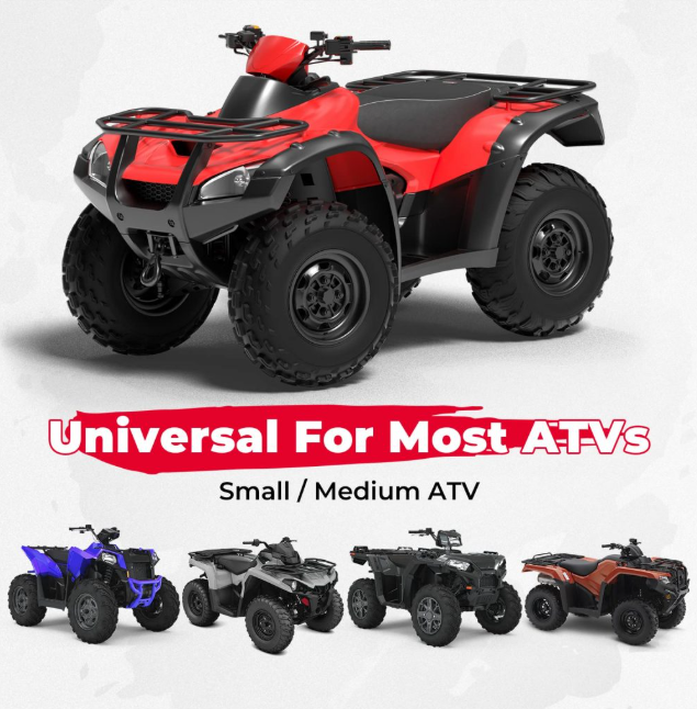 ATV City waterproof ATV seat cover, 1680D Oxford cloth, for small/medium ATVs