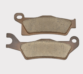 Brake pad set for Can-Am Outlander/Renegade ATVs, front-right and rear-disc pads, two pads.