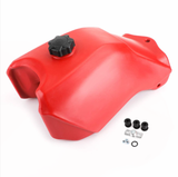 Fuel tank by ATV City for Honda TRX300 FourTrax 1988–1992, red high-density plastic, direct-fit