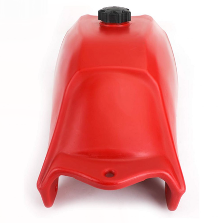 Fuel tank for Honda TRX300 FourTrax 1988-1992, red high-density plastic replacement by ATV City, direct-fit