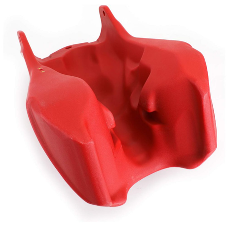 Fuel tank for Honda TRX300 FourTrax, red high-density plastic replacement direct-fit by ATV City