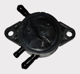 ATV City fuel pump for Kawasaki Mule 600/610 SX, black replacement OEM-style unit with dual fittings