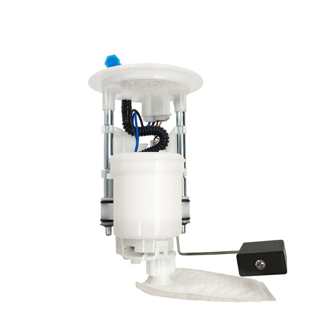Fuel pump assembly for Yamaha YFM550/YFM700 Grizzly; OEM 3B4-13907-10-00, white plastic unit