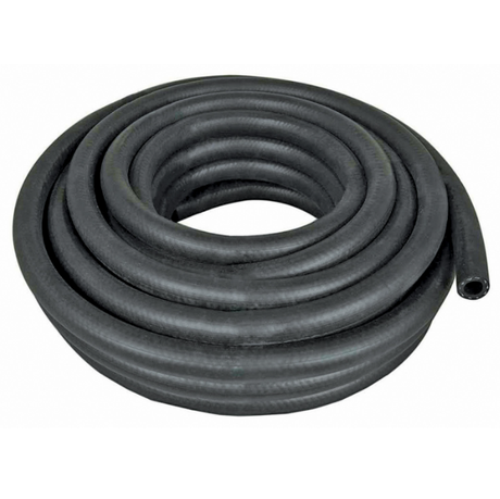 Fimco UTV sprayer hose coil, black rubber hose for lawn and garden sprayers