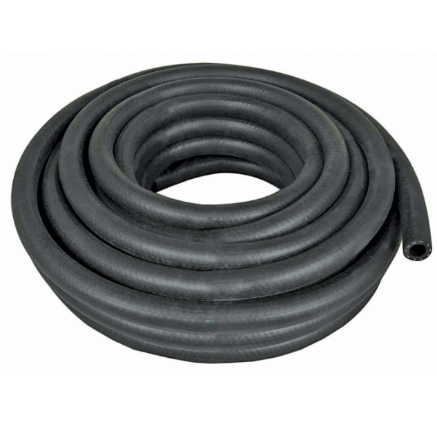 Fimco sprayer hose coil, black rubber hose for UTV sprayer