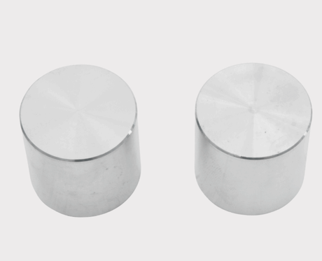 Caliper piston kit for CanAm Outlander; two silver pistons