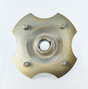 Rear hub for Honda TRX 300/TRX 420, metal wheel hub plate with four-bolt pattern and splined center bore
