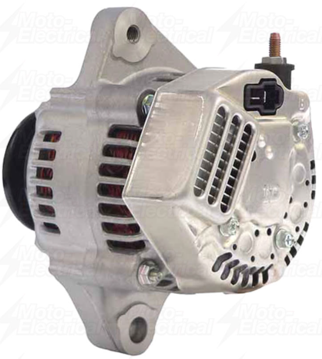 ATV City alternator, silver metal unit for Kawasaki Mule 2510/3010/4010 diesel