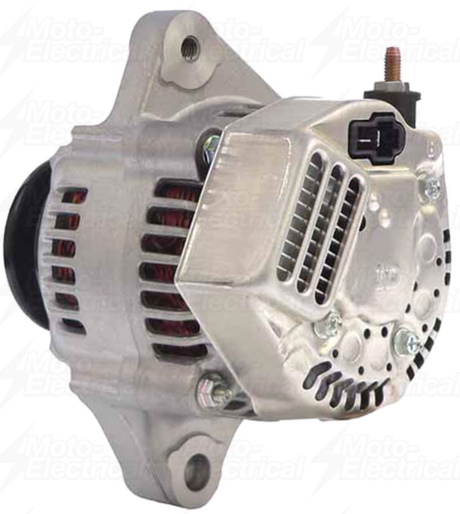 ATV City alternator, silver metal unit for Kawasaki Mule 2510/3010/4010 diesel