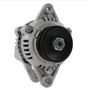Alternator ATV City 12V 40A for Toro Workman 3300-D/4300-D; silver housing with black pulley.