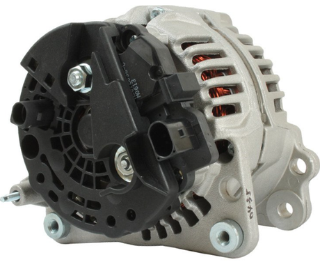 Alternator Bosch 12V 70A for John Deere tractors, black regulator housing