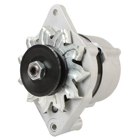 Alternator for John Deere tractors, 12V 33A AR62401, ATV City with metal housing and black pulley