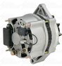 Alternator ATV City 12V 95A with gray aluminum housing and mounting bracket