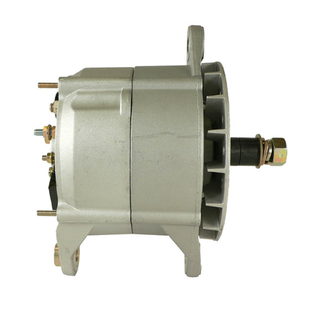 Alternator with silver metal housing, 24V 65A for Case IH Cummins industrial applications, ATV City
