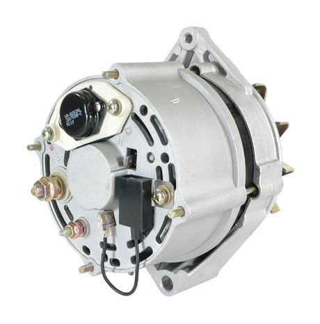 Alternator by ATV City for John Deere 1030/1130/2240 tractors, 12V 65A, 1970–1993