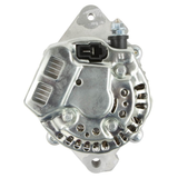 Alternator, silver metal housing with vented casing and 12V 60A output