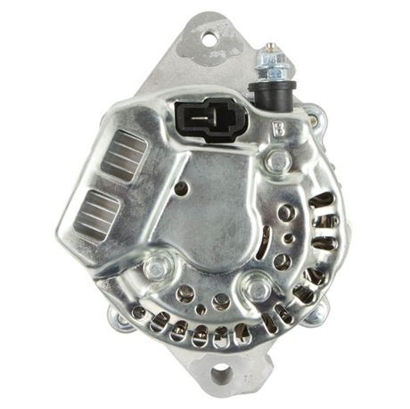 Alternator, silver metal housing with vented casing and 12V 60A output