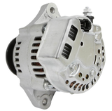 Alternator, 12V 40A, silver aluminum housing for John Deere Gator CS/CX compact series