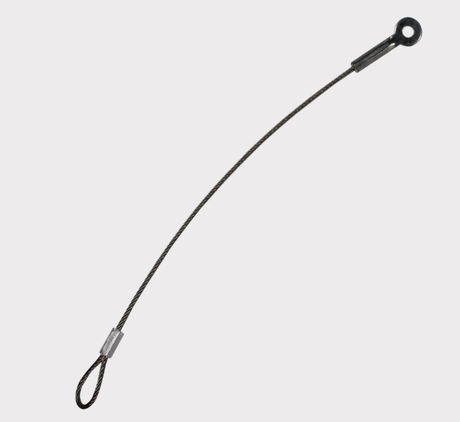 UTV tailgate cable, 370mm, steel loop-end cable for Polaris Ranger 902 (2018–2021) ATV City