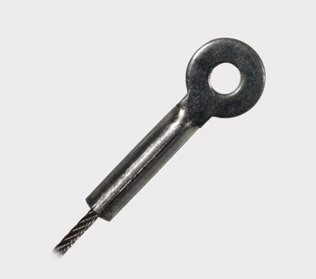 Tailgate cable end fitting with eyelet, 370mm length, for Polaris Ranger 902 (2018–2021) by ATV City