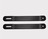 UTV door limit straps, pair of black straps for Polaris Ranger 902D / XP 1000 by ATV City