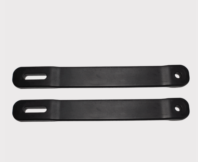 UTV door limit straps, pair of black straps for Polaris Ranger 902D / XP 1000 by ATV City