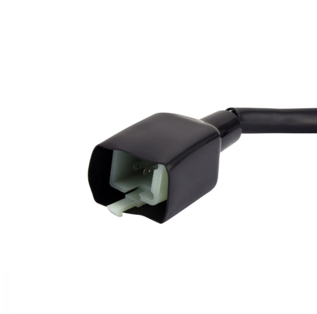 Ignition key switch, 2-position, Polaris Sportsman 90 compatible, black housing with gray connector by ATV City