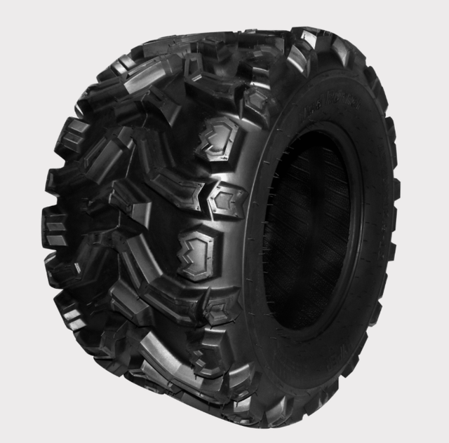 Hyper Mud Claw ATV tire, 6-ply, 25x12.5x11 rear fitment, black off-road tire
