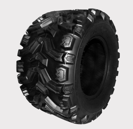 Hyper Mud Claw ATV tyre, 25x12.5x12, 6-ply, aggressive deep-lug tread, black rubber