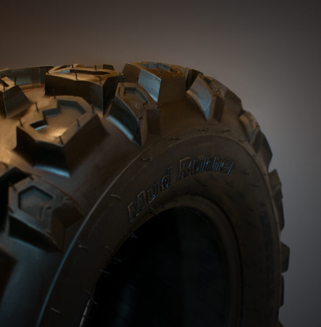 Hyper Mud Claw ATV tire, 6-ply, 25x12.5x12, with aggressive off-road tread