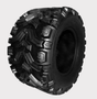 Hyper Mud Claw ATV tyre 25x10x12, black, 6-ply, off-road tyre