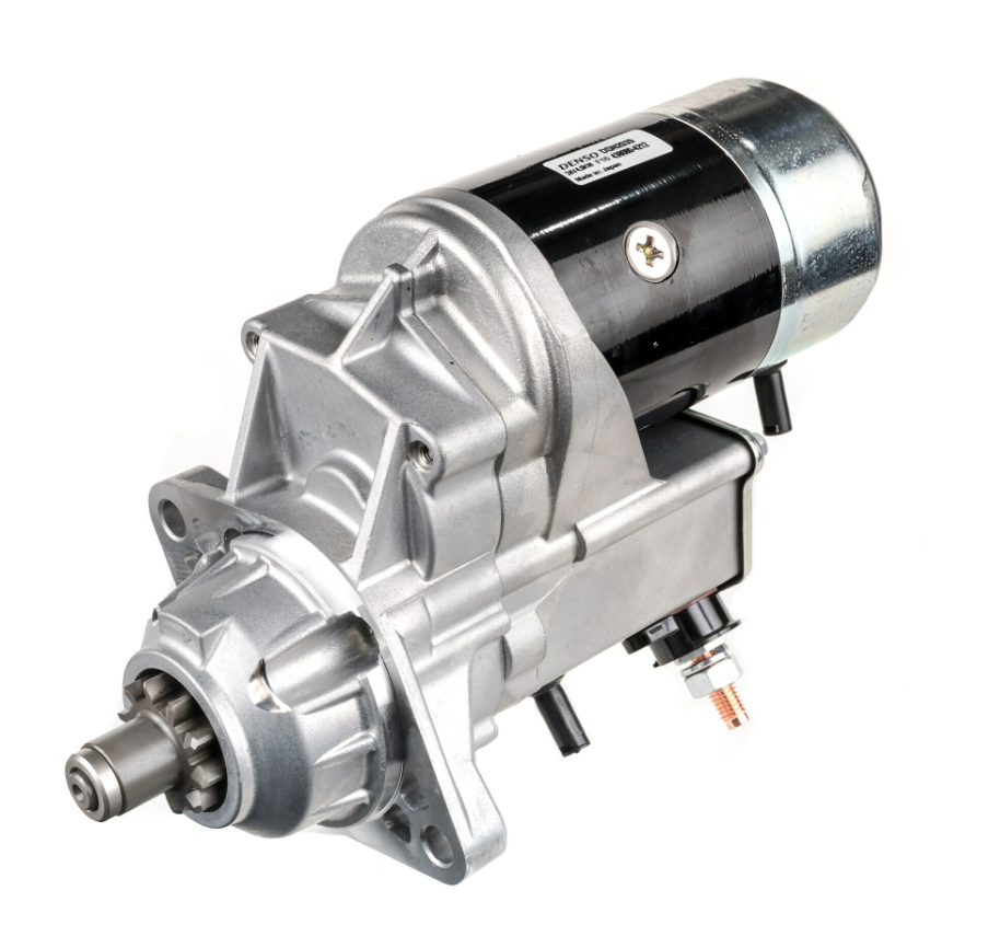 Denso gear reduction tractor starter motor, 24V, 4.5kW, 10-tooth