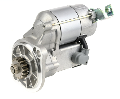 Denso gear reduction starter motor, 12V, 1.4kW, 15-tooth for Yanmar tractor