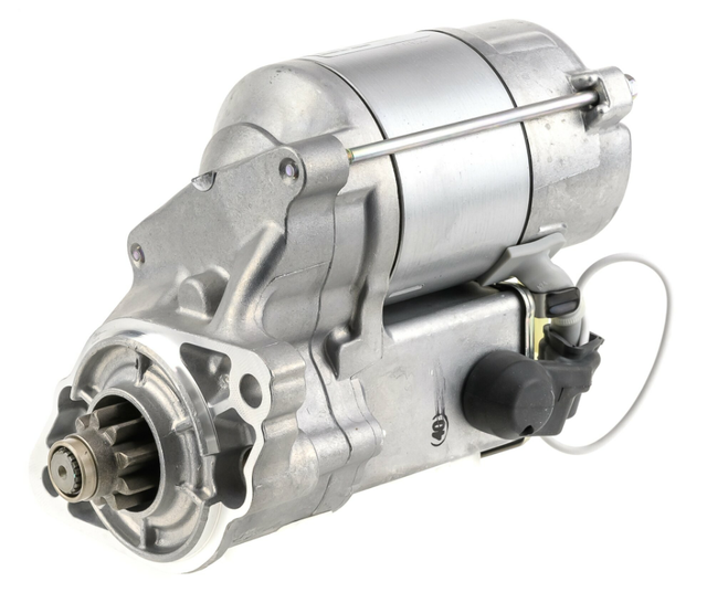 Denso gear reduction tractor starter motor, 12V, 1.4kW, 9-tooth, compatible with Bobcat and Kubota