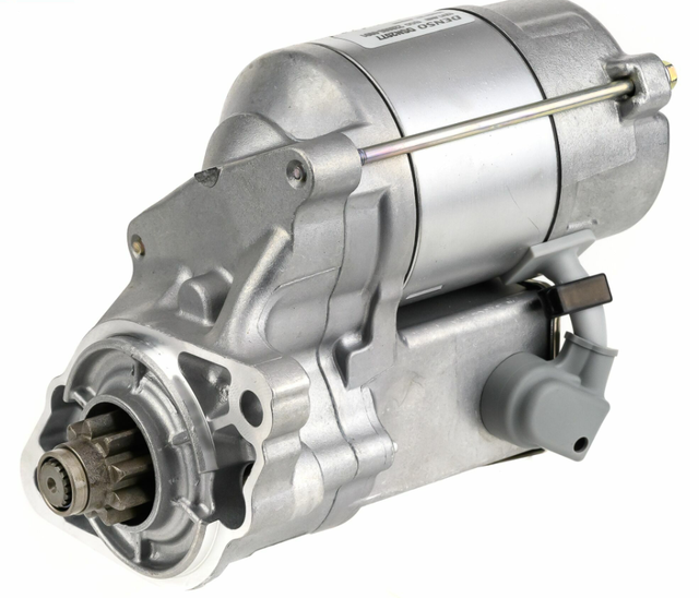 Denso gear reduction starter motor for Kubota KX018-4, 12V, 1.4kW, 9-tooth