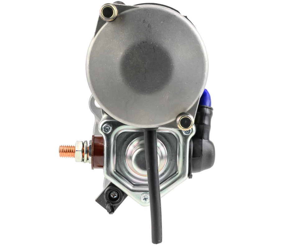 Denso gear-reduction starter motor, 24V, 7.8 kW, 10-tooth, by DGT Agri for Caterpillar and Case IH