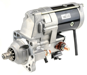 Denso gear-reduction starter motor, 24V, 11-tooth pinion, Komatsu/John Deere compatible