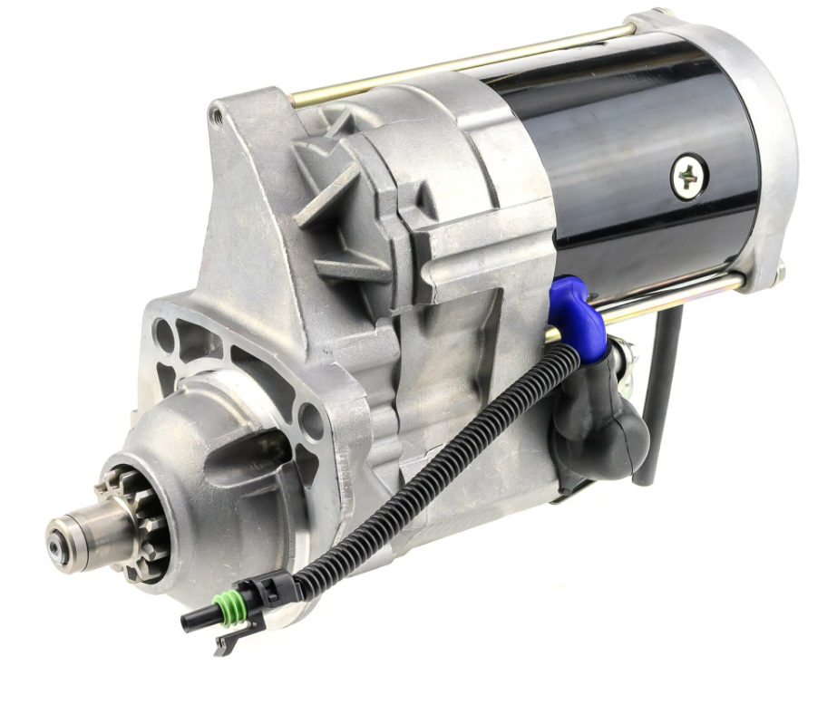 Denso gear reduction starter motor, 24V, 11-tooth for John Deere tractor