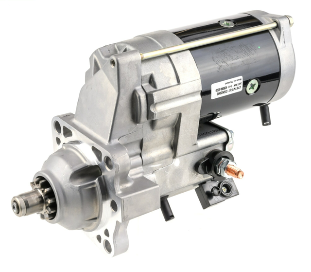 Denso gear reduction starter motor for Caterpillar 924H/928H/930H, 24V, 7.8kW, 11-tooth