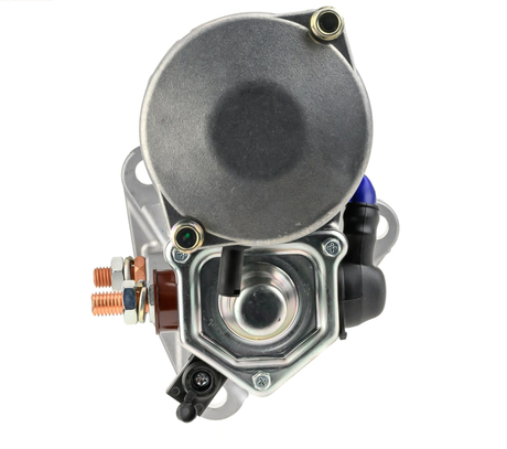 Denso gear reduction tractor starter motor, metallic silver finish, 24V 7.8kW 10T for Cummins