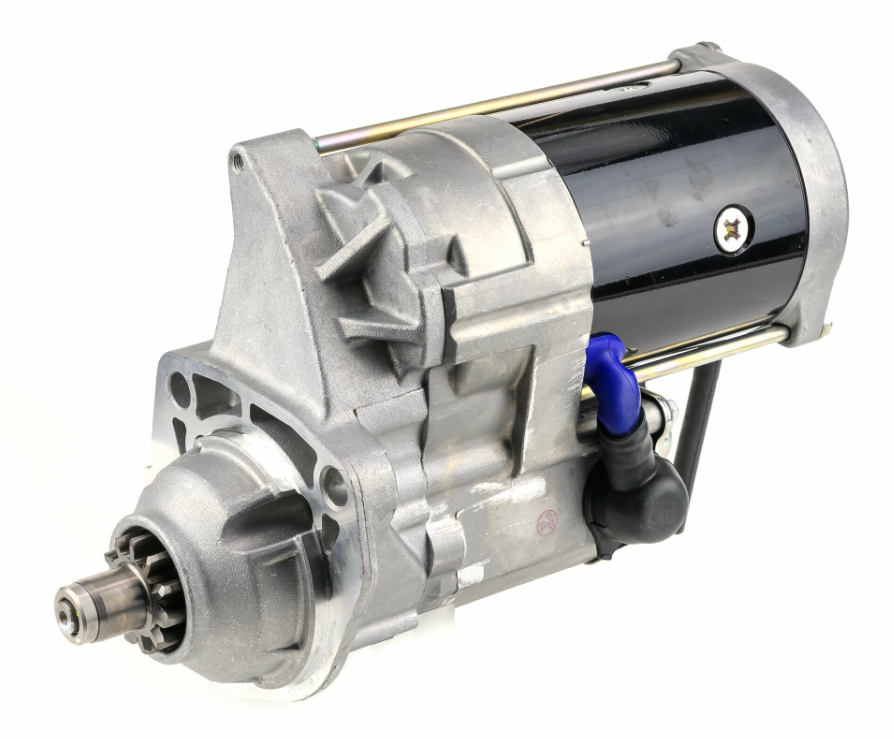 Denso gear-reduction tractor starter motor, 12V 5.0kW for JD 7000/8000 series