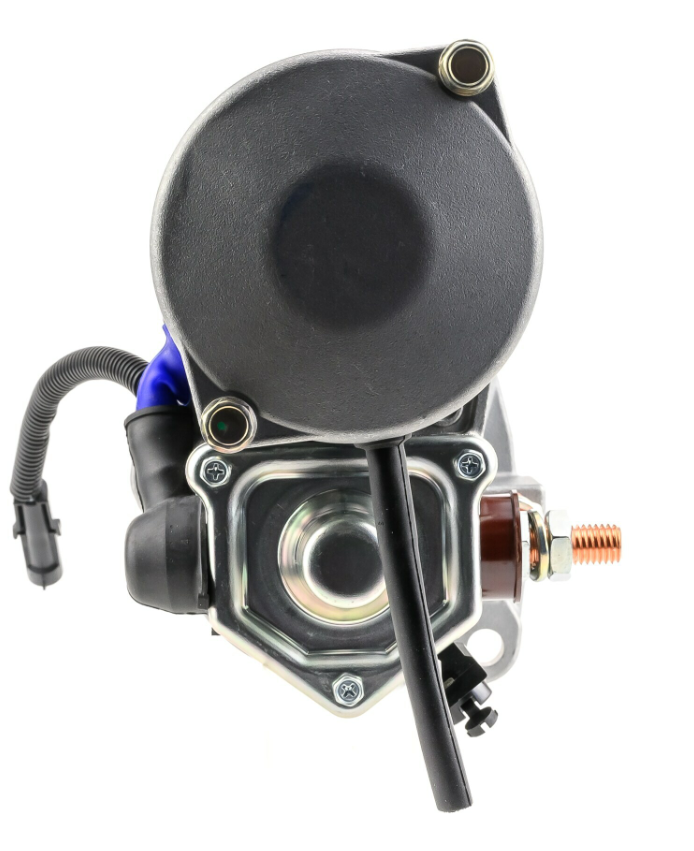 Denso gear reduction tractor starter motor, 12V, 4.8kW, John Deere RE504244 compatible