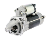 Denso starter motor, silver and black, 12V 0.6kW for Yanmar 3TNV engine