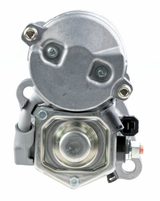 Starter motor by Denso, 12V 1.2kW, metallic grey Kubota L Series