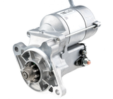 Denso starter motor, 12V 1.4kW for Case IH 1835C, silver metal housing